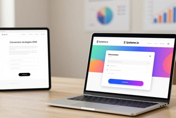 systeme io landing page